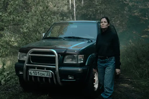 Юлия Снигирь на съемочной площадке сериала «После Фишера. Инквизитор»