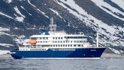 Так выглядел MV Hondius в 2025 году