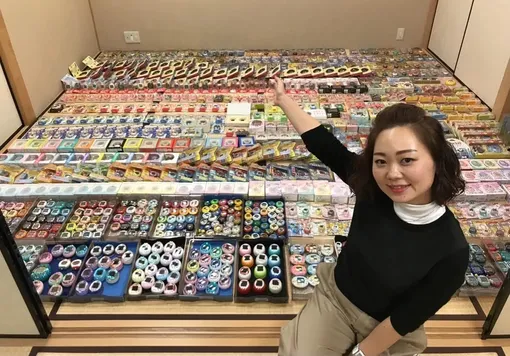 Эрина Хасегава и ее коллекция тамагочи