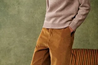 Вельветовые брюки-баллоны — тренд 2026: с чем их носить этой весной Вельветовые брюки-баллоны — тренд 2026: с чем их носить этой весной