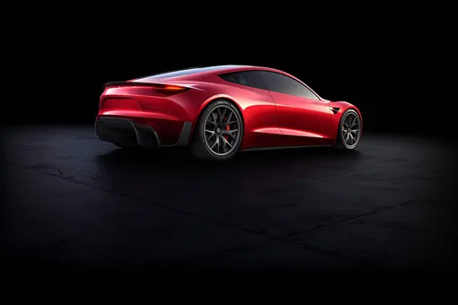 Tesla показала «летающий» спорткар Roadster с ракетными двигателями SpaceX. Обещают продавать уже скоро Tesla показала «летающий» спорткар Roadster с ракетными двигателями SpaceX. Обещают продавать уже скоро