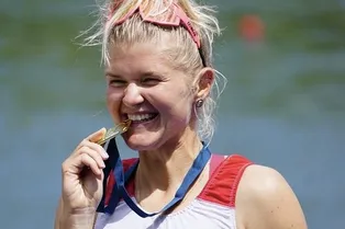 Российская спортсменка взяла медаль в академической одиночной гребле на Олимпиаде-2020 Российская спортсменка взяла медаль в академической одиночной гребле на Олимпиаде-2020