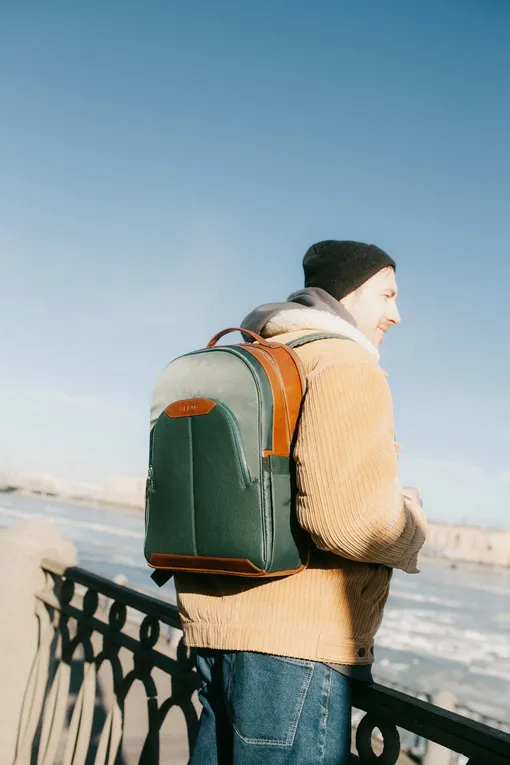 Рюкзак Big Shark New Green от «Верфь» Сумки