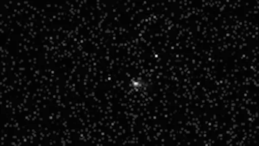 так выглядит комета с Земли сейчас так выглядит комета с Земли сейчас