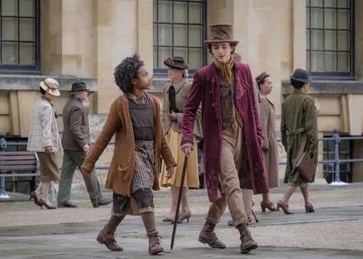 Кадр из фильма «Вонка» (2023)