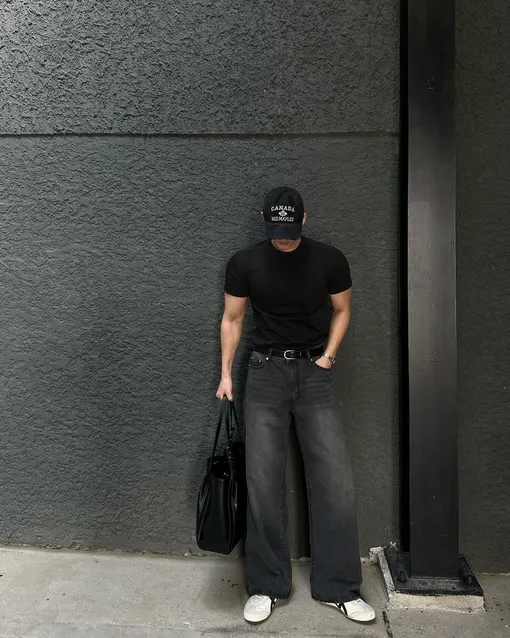 Широкие джинсы