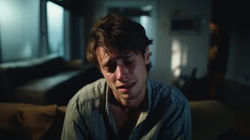 Грустный мужчина