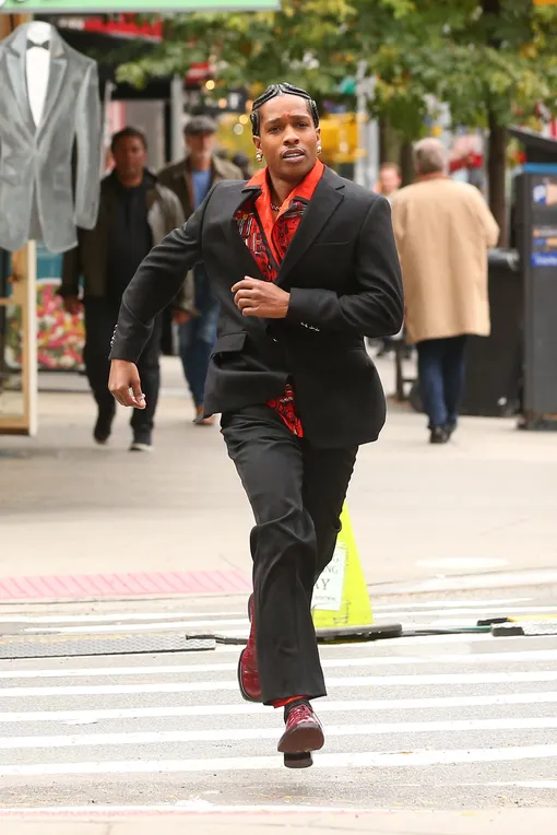 A$AP Rocky на съемках рекламной кампании Chanel