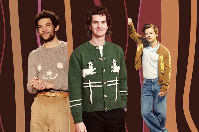 Тренд на мягкую брутальность: в 2026 году мужской трикотаж стал очень милым