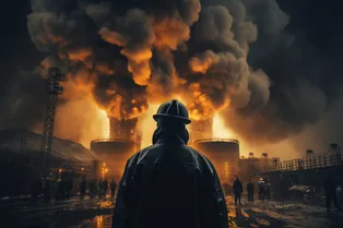 Пожар на НПЗ в Туапсе. Город снова атаковали БПЛА: что известно