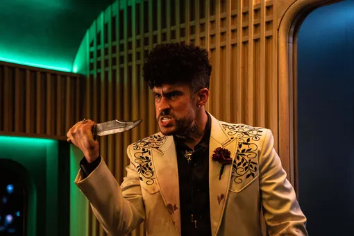 Bad Bunny в фильме «Быстрее пули» (2022) Bad Bunny в фильме «Быстрее пули» (2022)