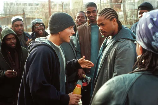 Эминем и Xzibit в фильме «Восьмая миля» (2002)