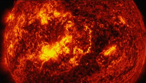 Солнечная вспышка X1.95 от 18 января 2026 года