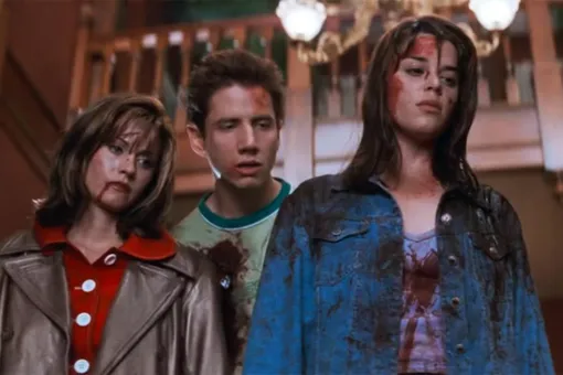 Кадр из фильма «Крик», 1996 год Крик 1996