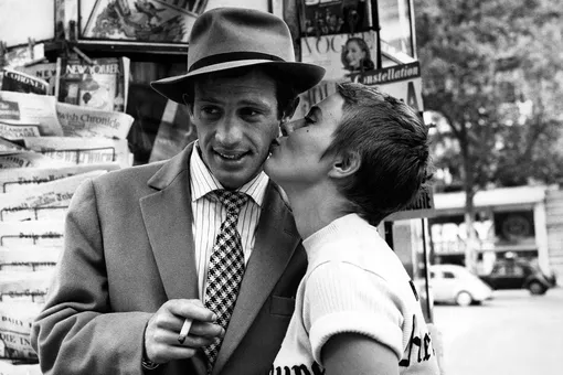 Кадр из фильма «На последнем дыхании» (1960)