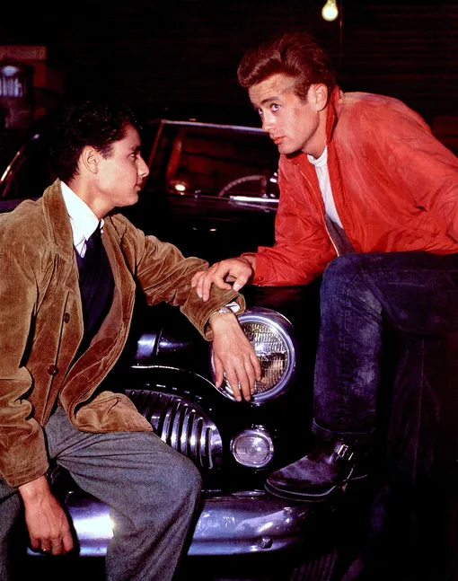 Джеймс Дин в фильме «Бунтарь без причины» (1955)