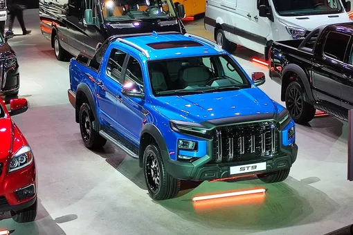 В России стартуют продажи новой флагманской модели Sollers: авто на основе китайского пикапа от JAC будут собирать