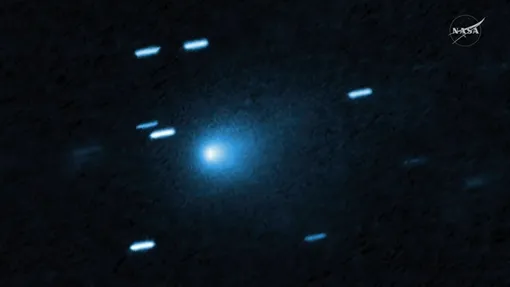 Один из снимков межзвездного объекта 3I/ATLAS