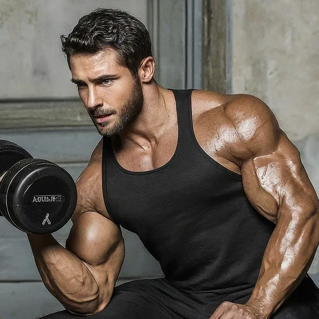 Большие руки за 30 дней без спортзала: эффективная домашняя тренировка с гантелями