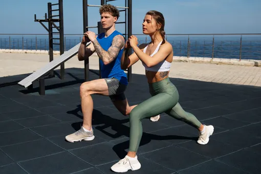 Тренировка на свежем воздухе