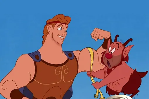 Кадр из мультфильма «Геркулес» (1997) Геркулес