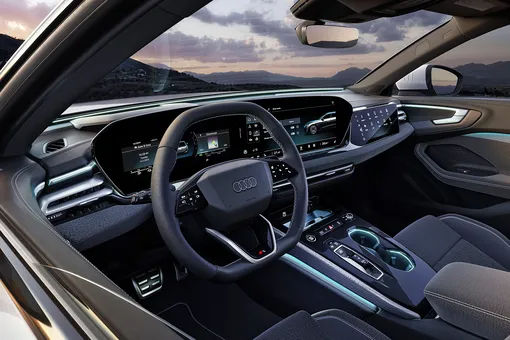 Интерьер современного поколения Audi A5 Интерьер современного поколения Audi A5