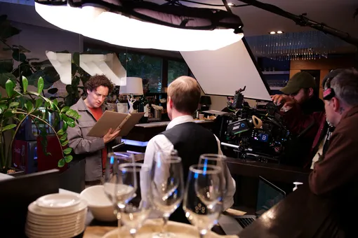 Фото со съемок «Универ.15 лет спустя» (ТНТ)