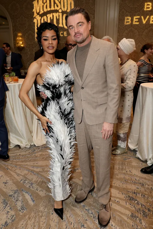 Леонардо Ди Каприо и Тейяна Тейлор Леонардо Ди Каприо и Тейяна Тейлор