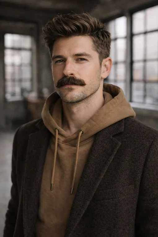 Стильные усы Стильные усы