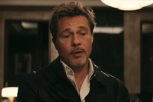 Кадр из фильма «Одинокие волки», 2024 год Брэд Питт