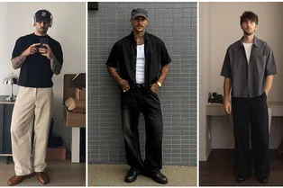 Широкие мужские джинсы: как носить, чтобы выглядеть мужественно, а не как в трениках