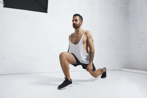 Ходьба с выпадами