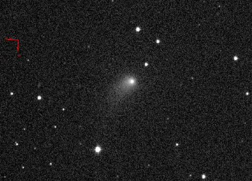 Комета Вежчоса в сентябре 2025 года Комета Вежчоса в сентябре 2025 года