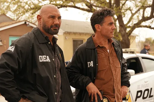 Дэйв Батиста и Бобби Каннавале в фильме «Джекпот» (2025) Дэйв Батиста и Бобби Каннавале в фильме «Джекпот» (2025)