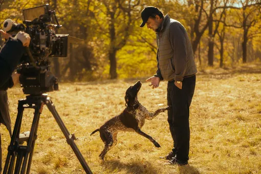 Бакур Бакурадзе на съёмочной площадке фильма «Лермонтов» Бакур Бакурадзе на съёмочной площадке фильма «Лермонтов»