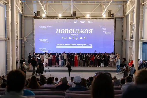 Презентация сериала «Новенькая против К.Л.А.В.Д.И.И» в летнем кинотеатре «Музеон»
