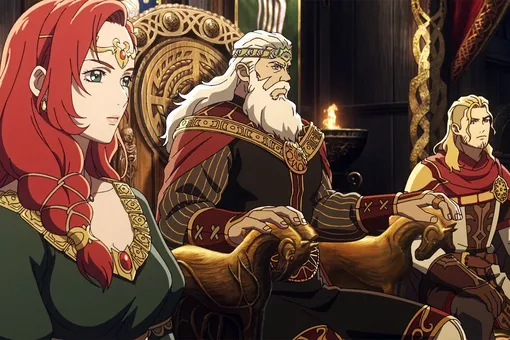 Кадр из анимационного фильма «Властелин колец: Война Рохирримов» (2024) Властелин колец