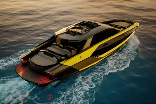 «Ламба» на воде: Lamborghini анонсировала скоростную яхту Tecnomar 101FT