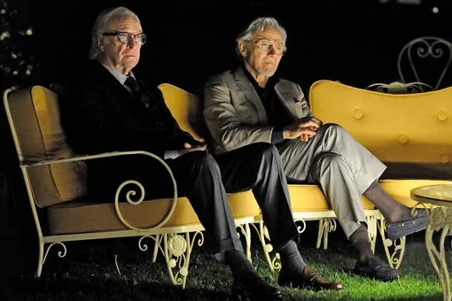 Майкл Кейн и Харви Кейтель в фильме «Молодость» (2015)