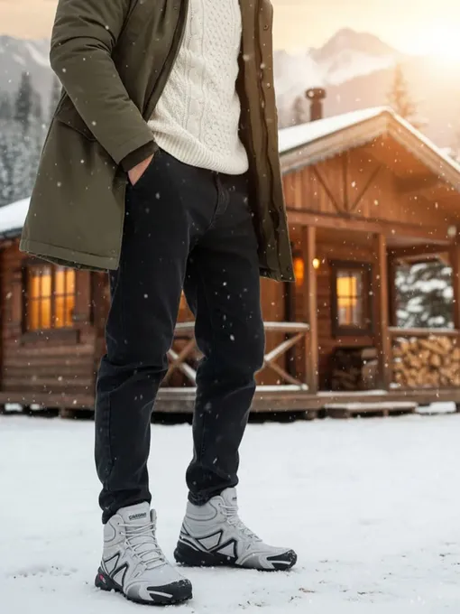 Как сочетать джинсы и ботинки Как сочетать джинсы и ботинки