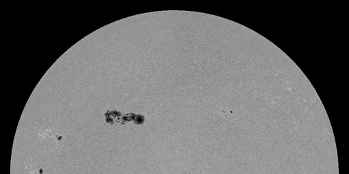 Активная область 4366 на поверхности Солнца