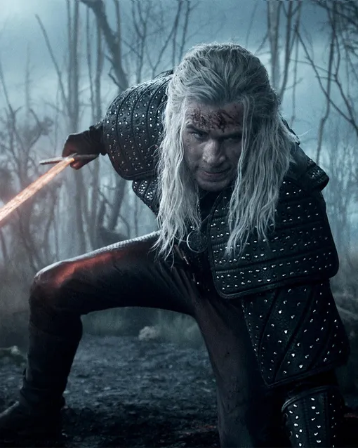 Лиам Хемсворт в роли Геральта в сериале «Ведьмак»