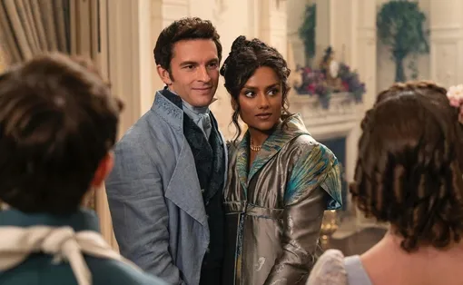 Кадр из сериала «Бриджертоны»
