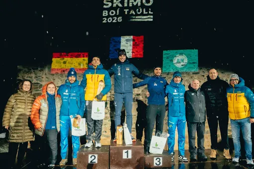 Пьедестал почёта Кубка мира 2026 ISMF по ски-альпининизму, Никита Филлипов на третьем месте