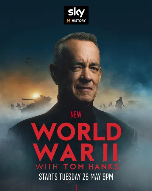Афиша сериала «Вторая мировая война с Томом Хэнксом (2026) Том Хэнкс