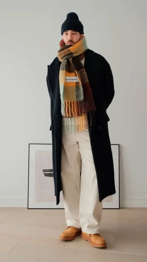 Мужской шарф