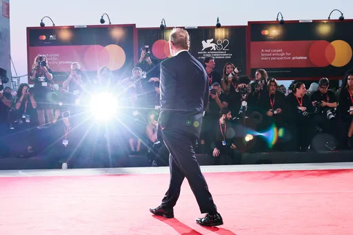 Кевин Спейси на Венецианском кинофестивале, 2025 год