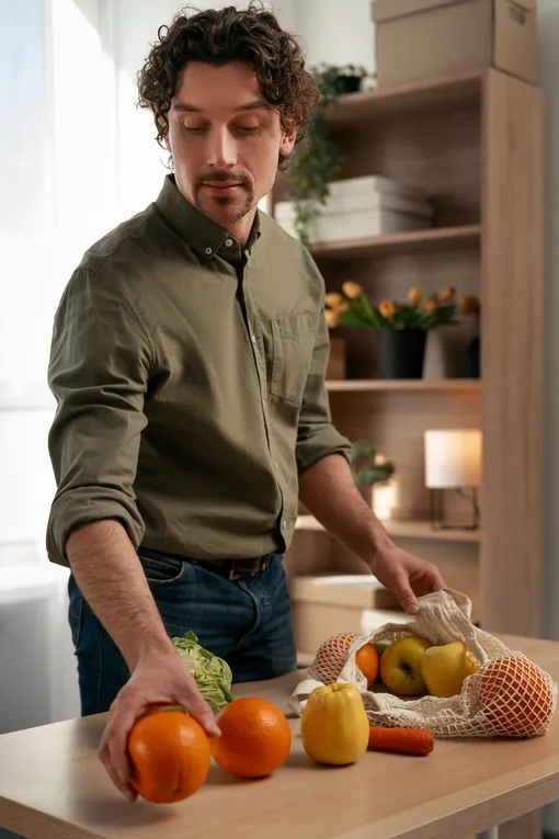 Мужчина на диете