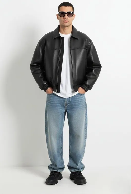 С чем носить синие джинсы