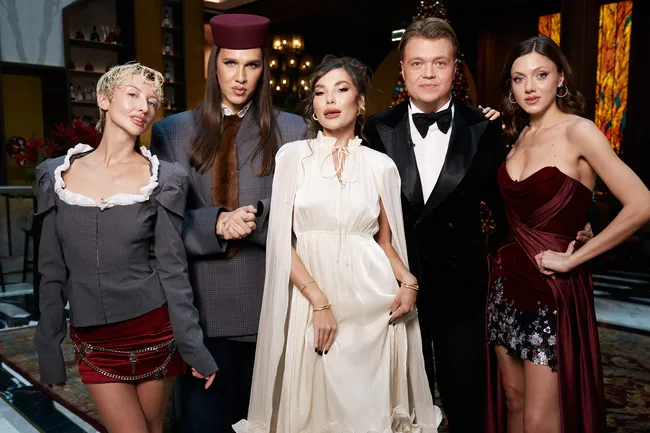 Карина Нигай, MARGO, Ольга Парфенюк, Алексей Жидковский и Алсу встретились за одним новогодним столом